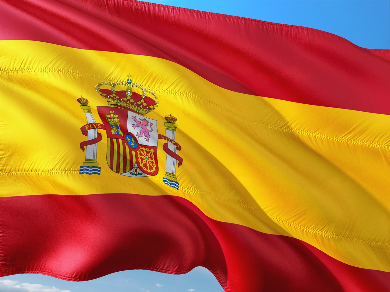 imagen de la bandera de espana